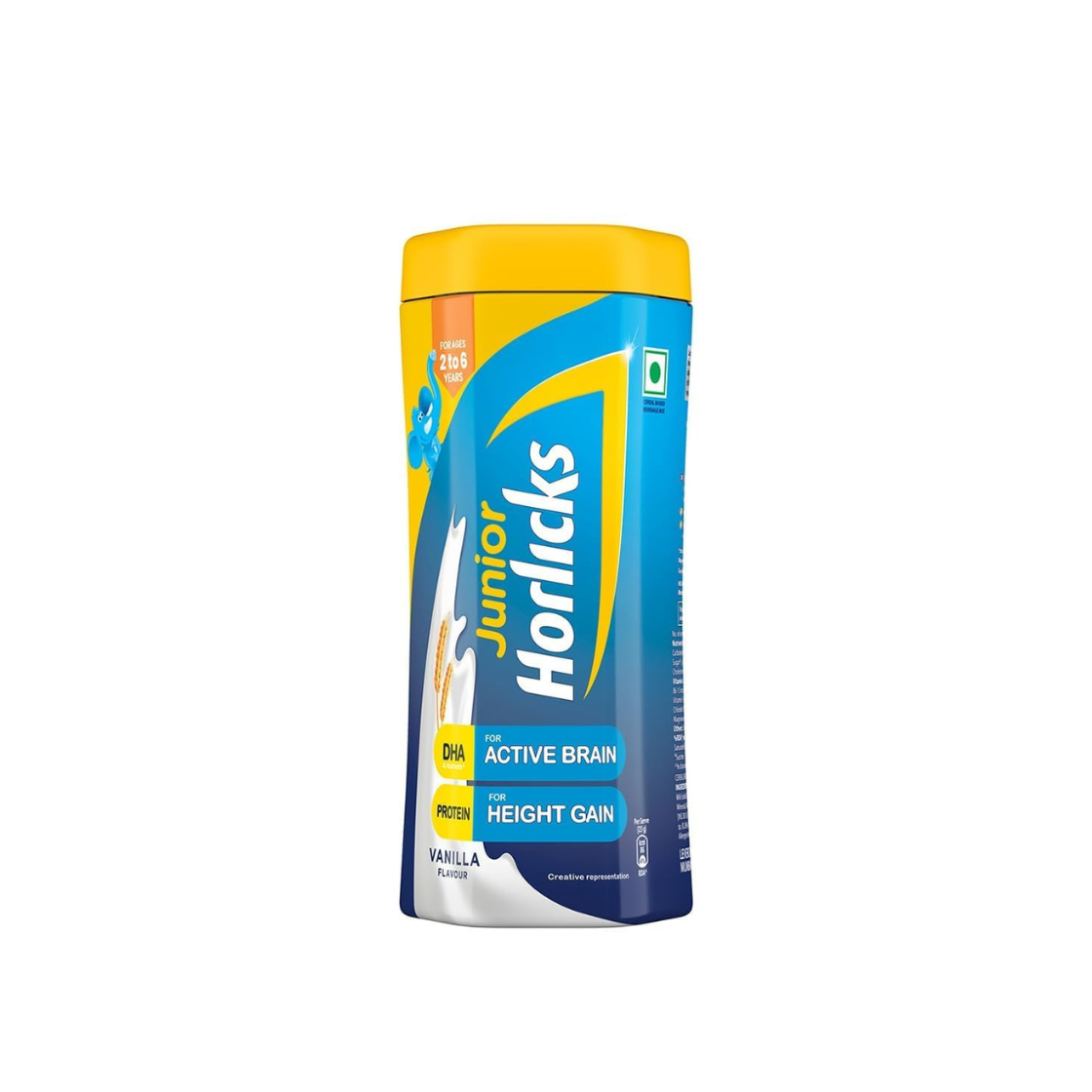junior horlicks vanilla flavour jar 500gm